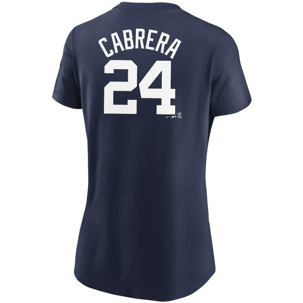 Miguel Cabrera Detroit Tigers Nike Women's Name & Number T-Shirt - Navy T-shirts