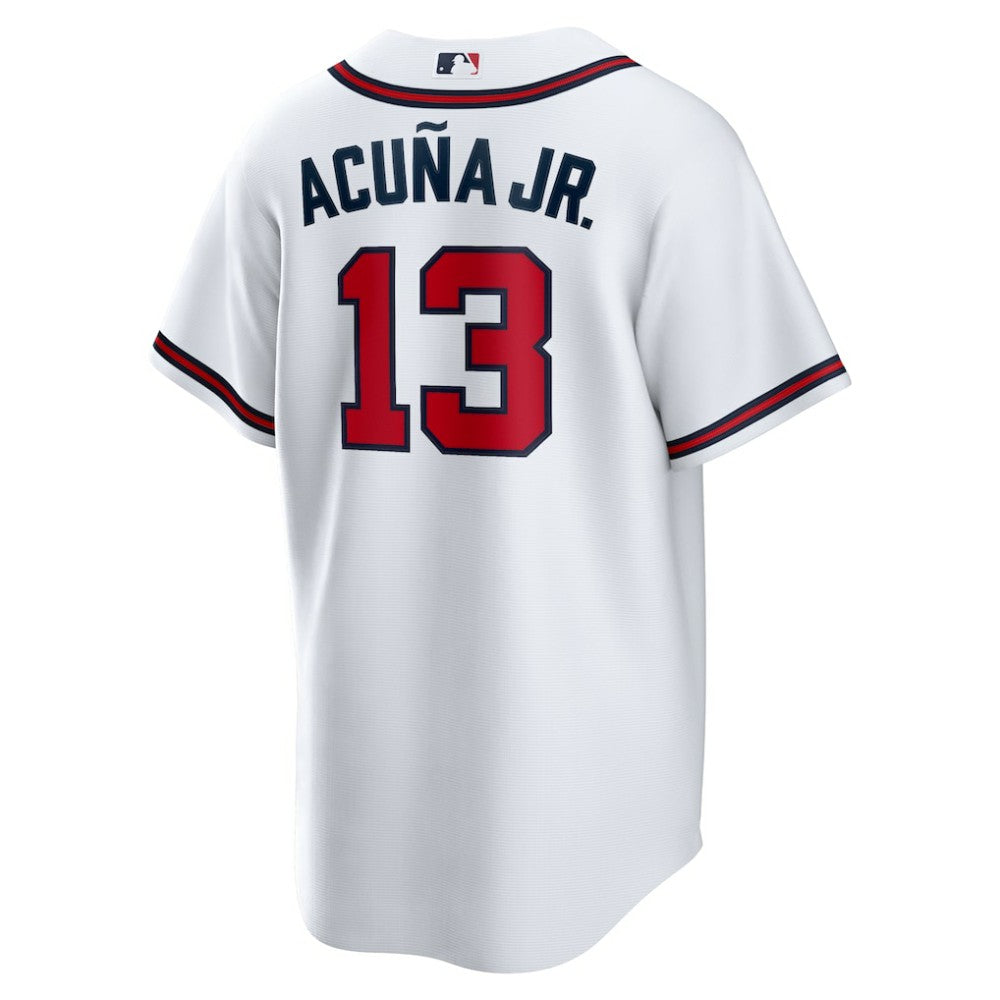 Ronald Acuna Jr. Atlanta Braves Nike Home Replica Player Name Jersey - White Jerseys