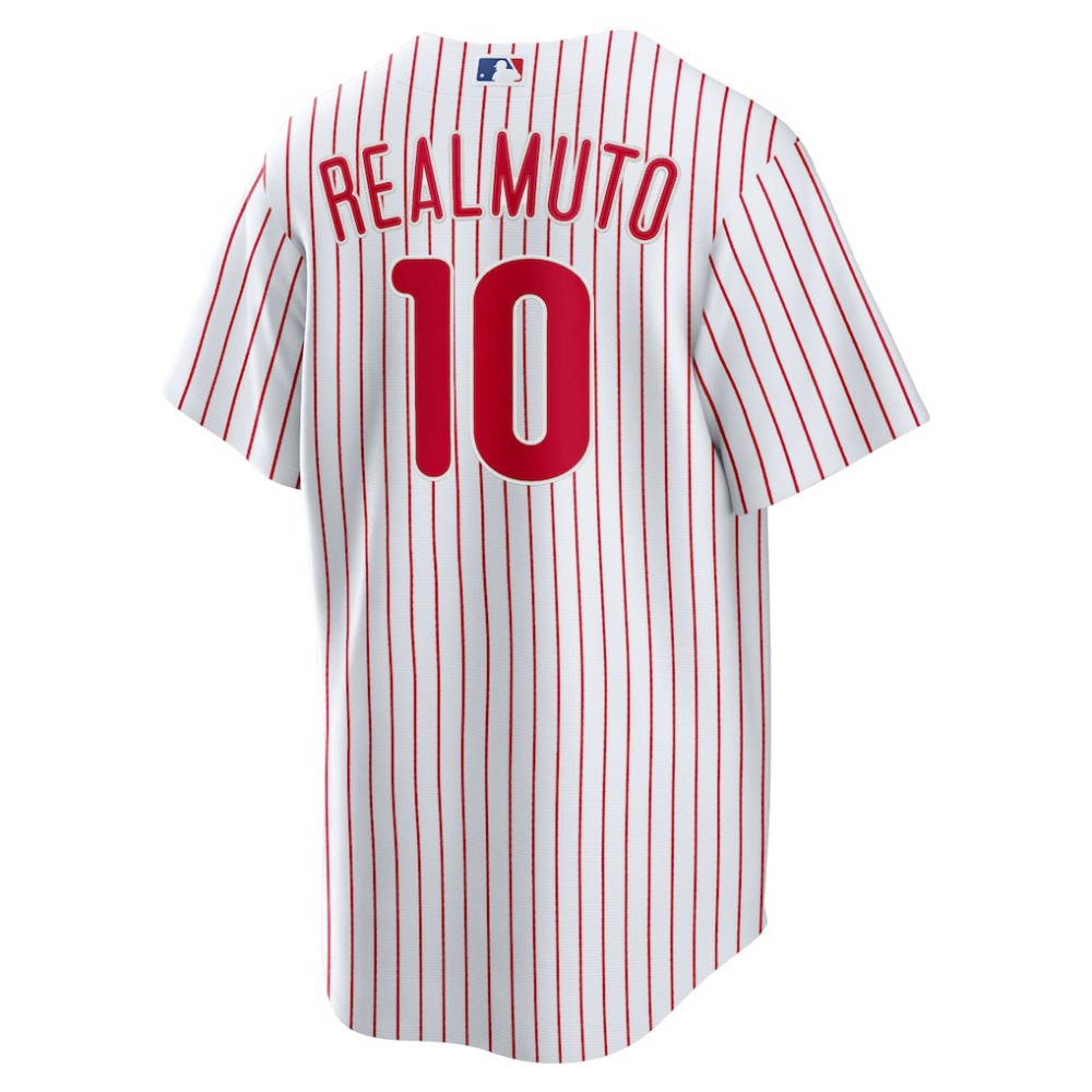 JT Realmuto Philadelphia Phillies Nike Home Replica Player Name Jersey - White Jerseys