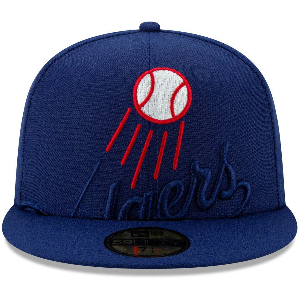 Los Angeles Dodgers New Era Logo Elements 59FIFTY Fitted Hat - Royal Hats