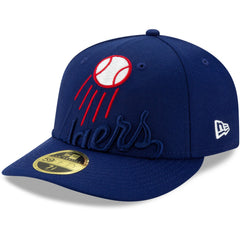 Los Angeles Dodgers New Era Logo Elements Low Profile 59FIFTY Fitted Hat - Royal Hats