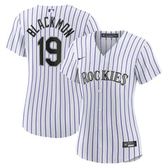 Charlie Blackmon Colorado Rockies Nike Women's Home Replica Player Jersey - White Jerseys