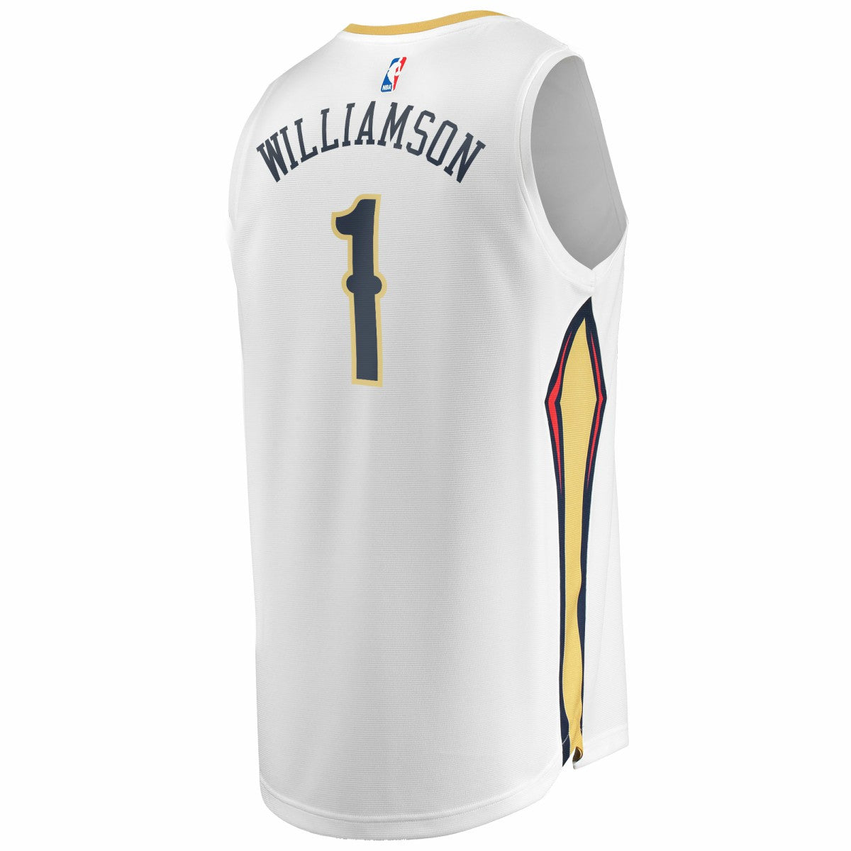 Zion Williamson New Orleans Pelicans Replica Fast Break Jersey White Association Edition
