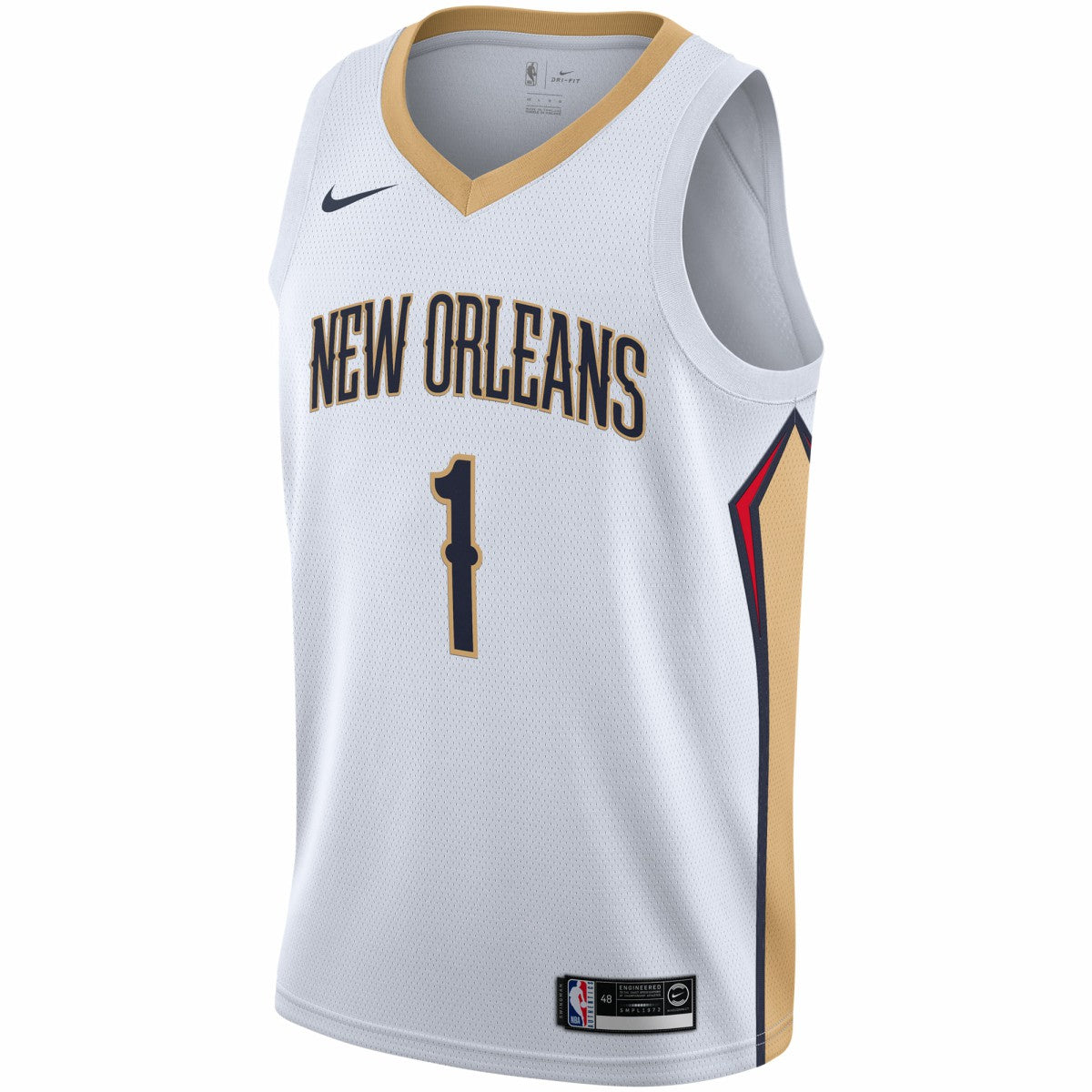 Zion Williamson New Orleans Pelicans 2019/2020 Swingman Jersey Association Edition White