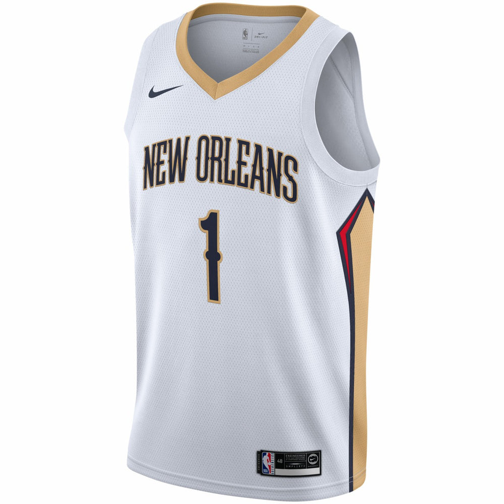 Zion Williamson New Orleans Pelicans 2019/2020 Swingman Jersey Association Edition White