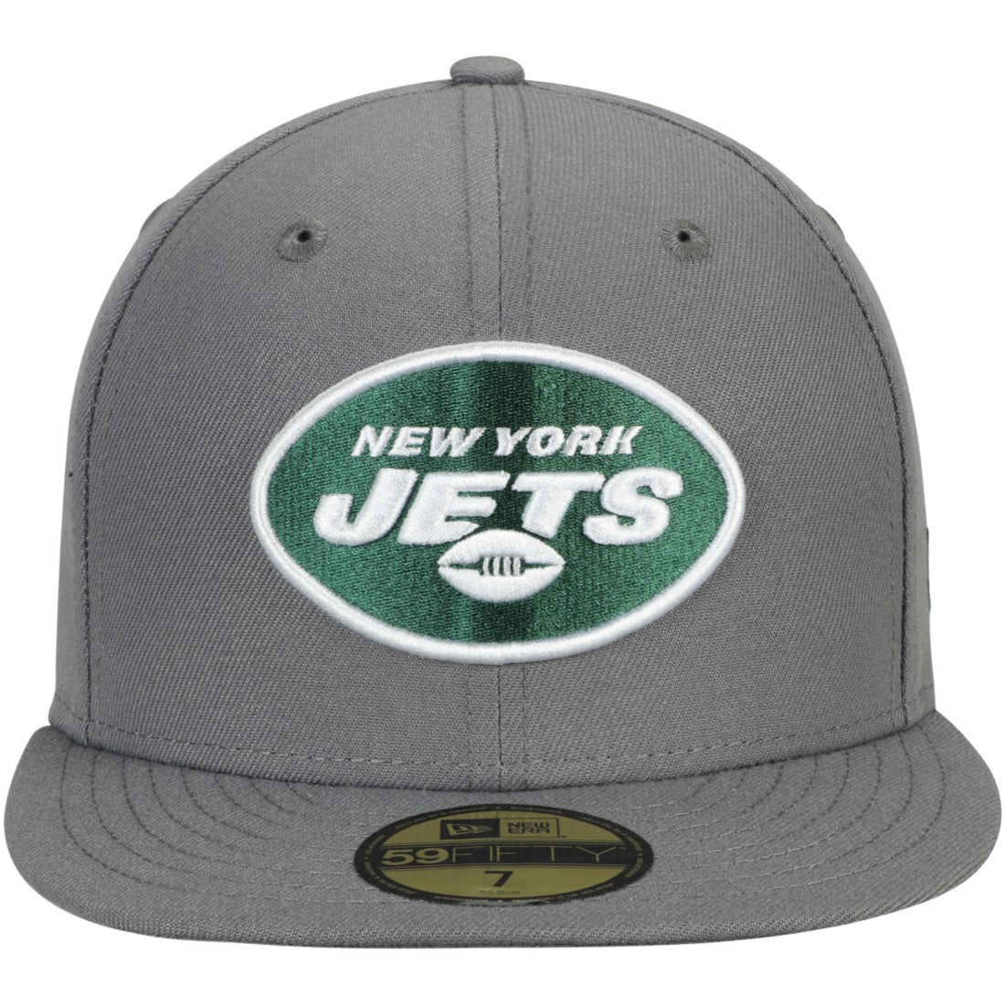 New York Jets New Era Storm 59FIFTY Fitted Hat Graphite