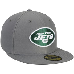 New York Jets New Era Storm 59FIFTY Fitted Hat Graphite