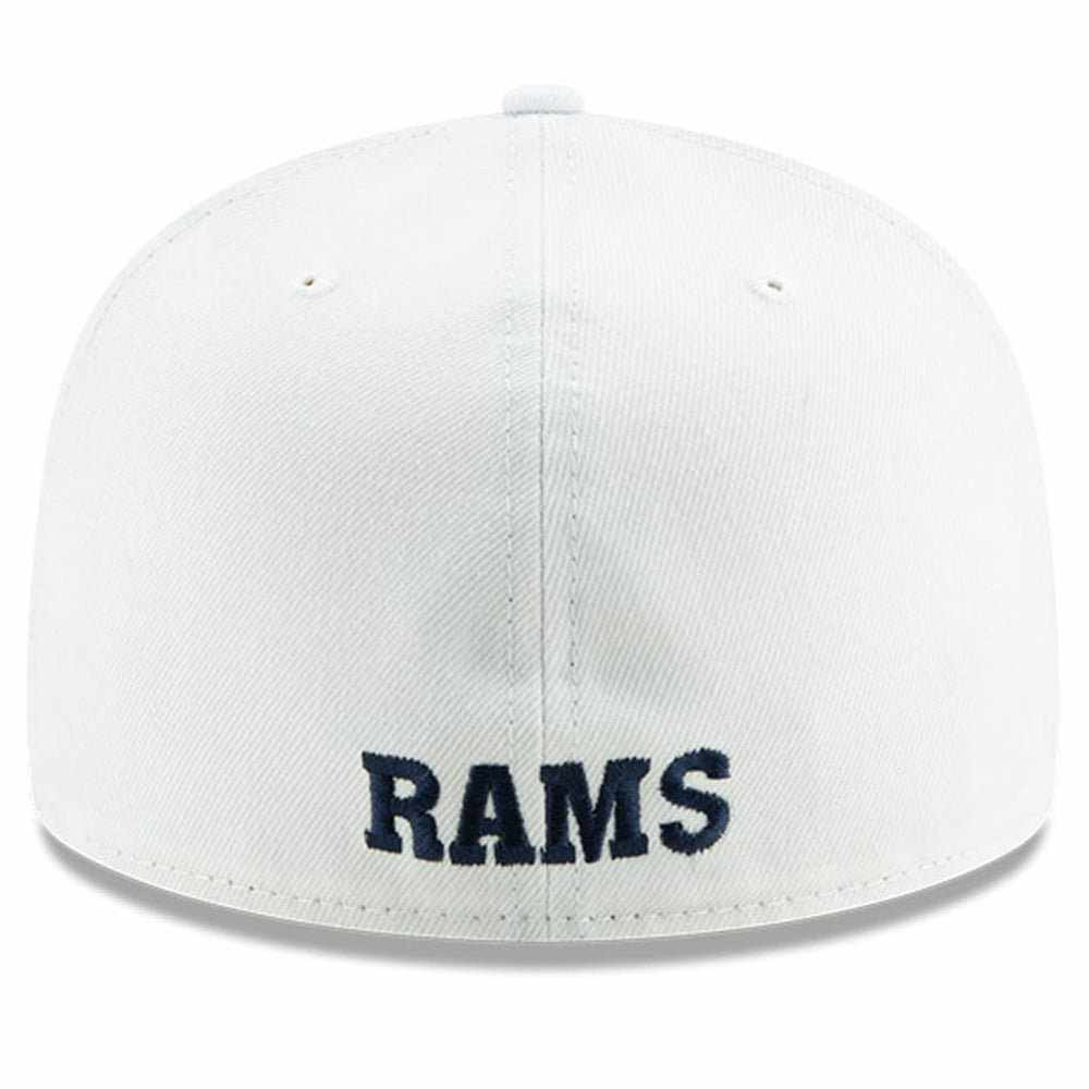Los Angeles Rams New Era Historic Omaha 59FIFTY Fitted Hat White