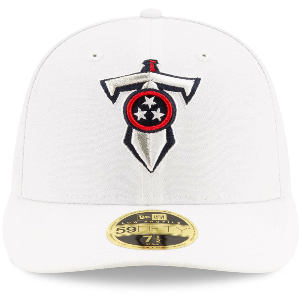 Tennessee Titans New Era Omaha Low Profile 59FIFTY Fitted Hat White