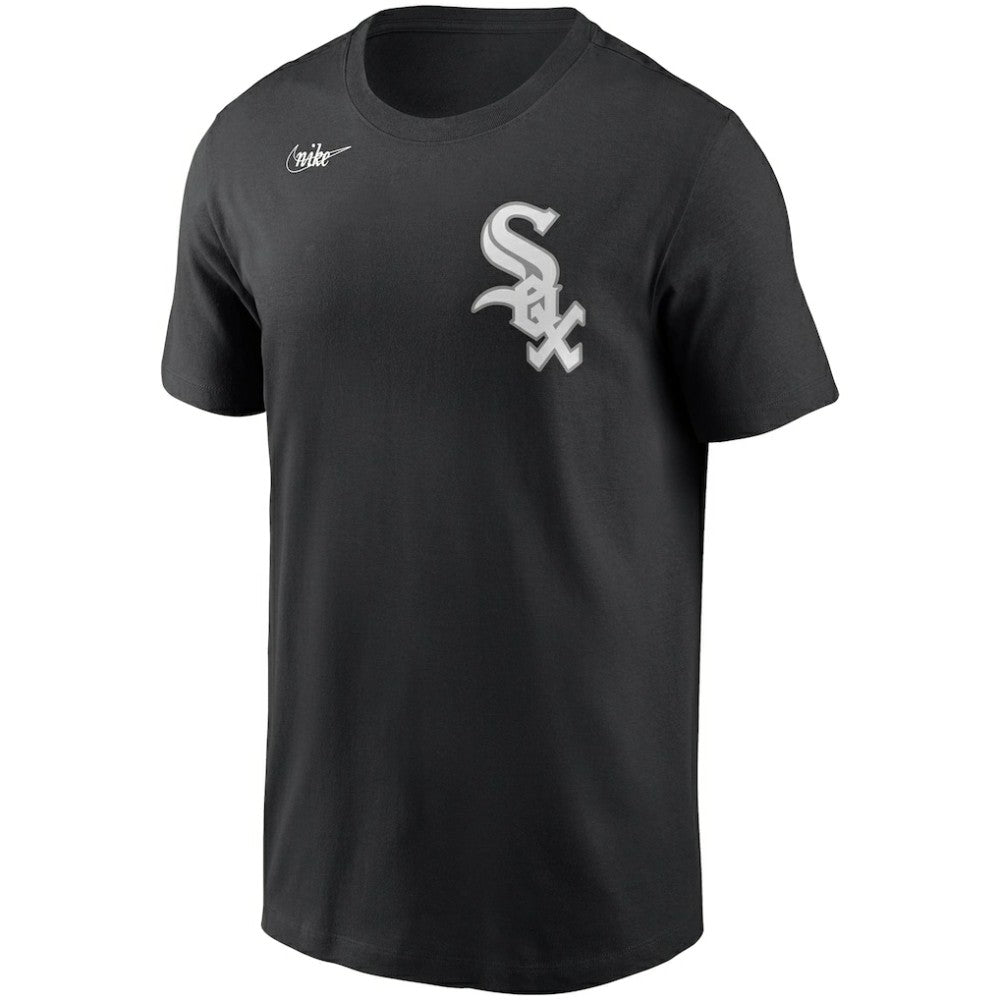 Frank Thomas Chicago White Sox Nike Cooperstown Collection Name & Number T-Shirt - Black T-shirts