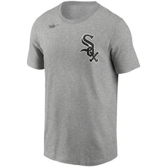 Frank Thomas Chicago White Sox Nike Cooperstown Collection Name & Number T-Shirt - Heathered Gray T-shirts