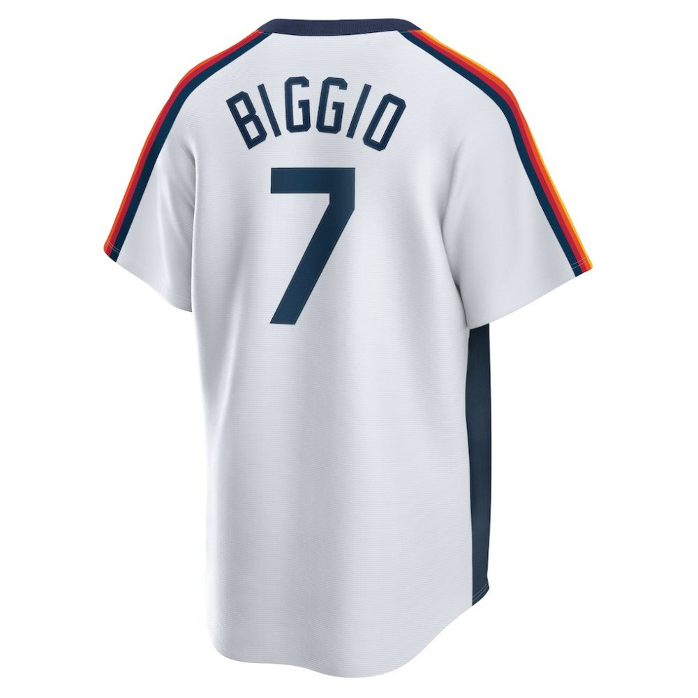 Craig Biggio Houston Astros Nike Home Cooperstown Collection Logo Player Jersey - White Jerseys
