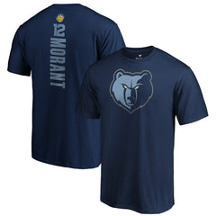 Ja Morant Memphis Grizzlies 2019 NBA Draft Playmaker Name & Number T-Shirt Navy