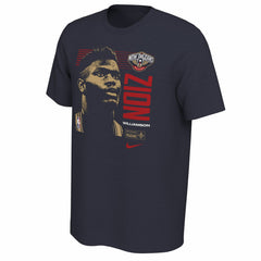 Zion Williamson New Orleans Pelicans 2019 NBA Draft First Round Rookie T-Shirt Navy