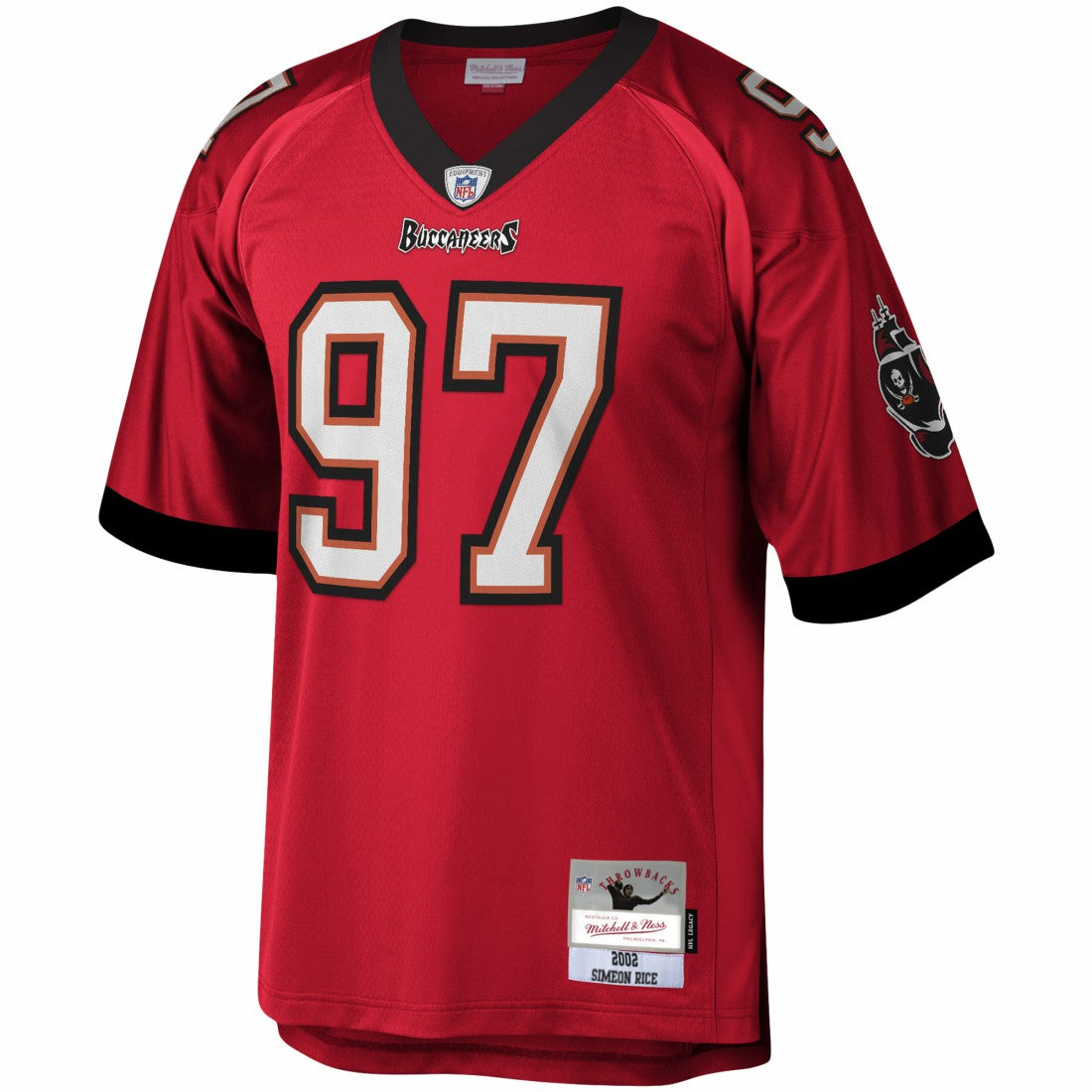 Simeon Rice Tampa Bay Buccaneers Legacy Replica Jersey Red