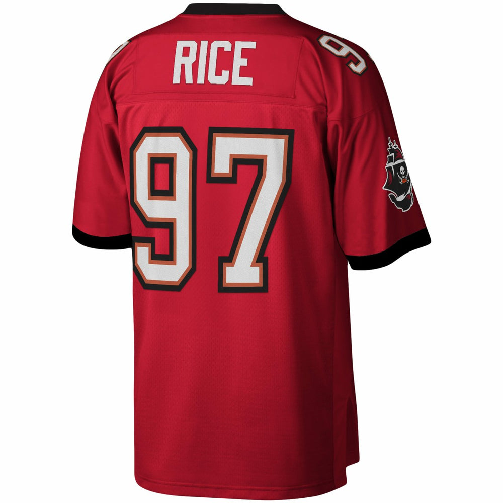 Simeon Rice Tampa Bay Buccaneers Legacy Replica Jersey Red