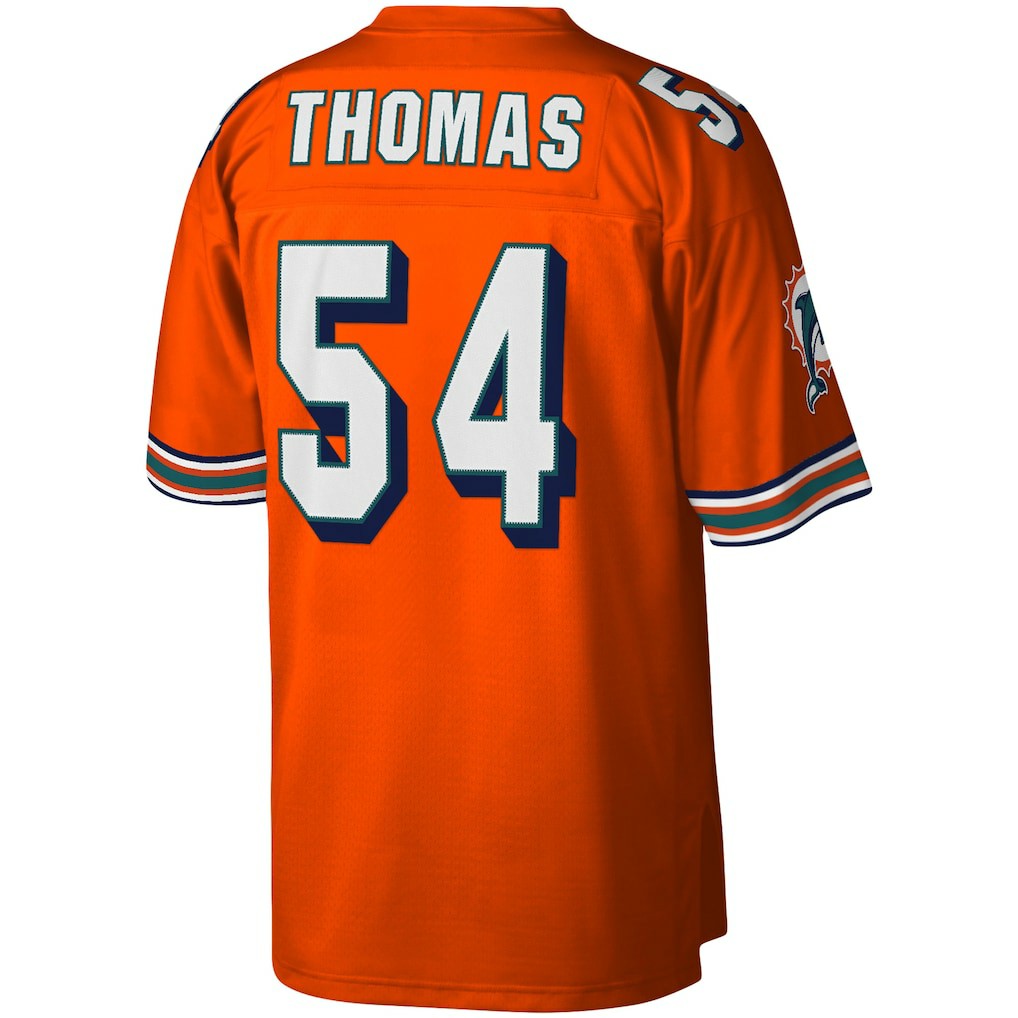 Zach Thomas Miami Dolphins Legacy Replica Jersey Orange