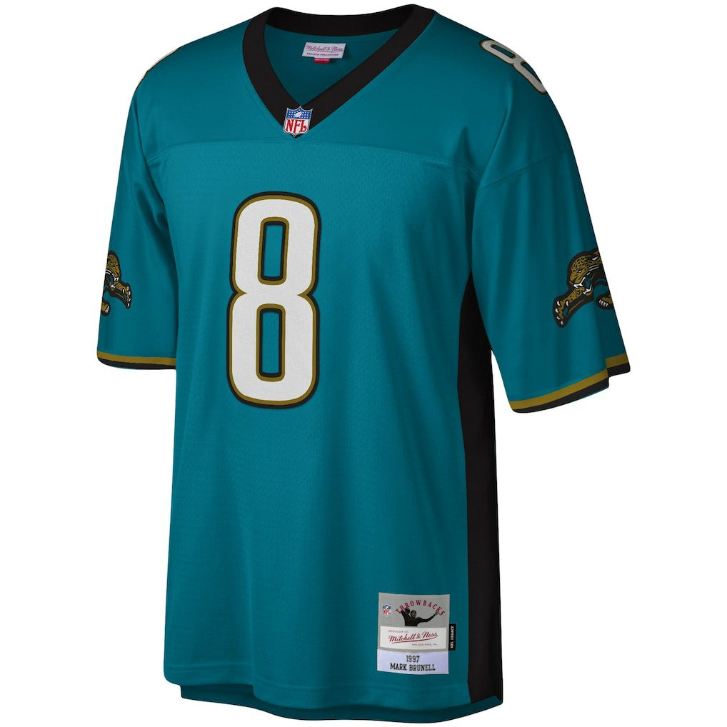 Mark Brunell Jacksonville Jaguars Legacy Replica Jersey Teal