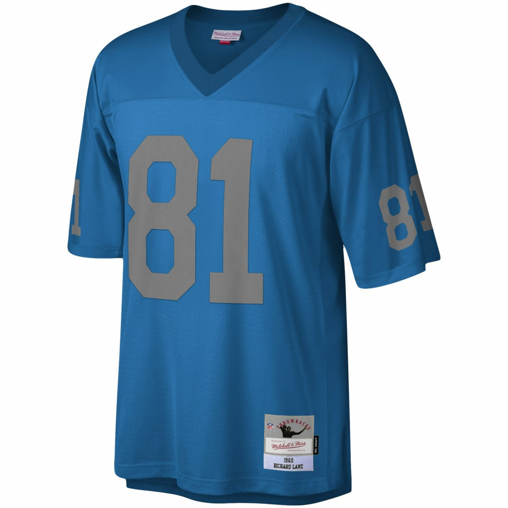 Richard Lane Detroit Lions Legacy Replica Jersey Blue