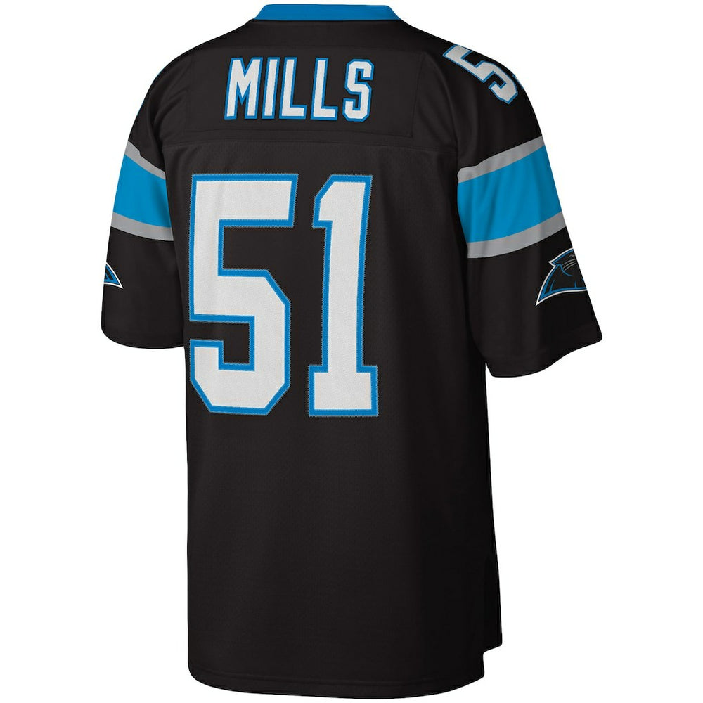 Sam Mills Carolina Panthers Legacy Replica Jersey Black