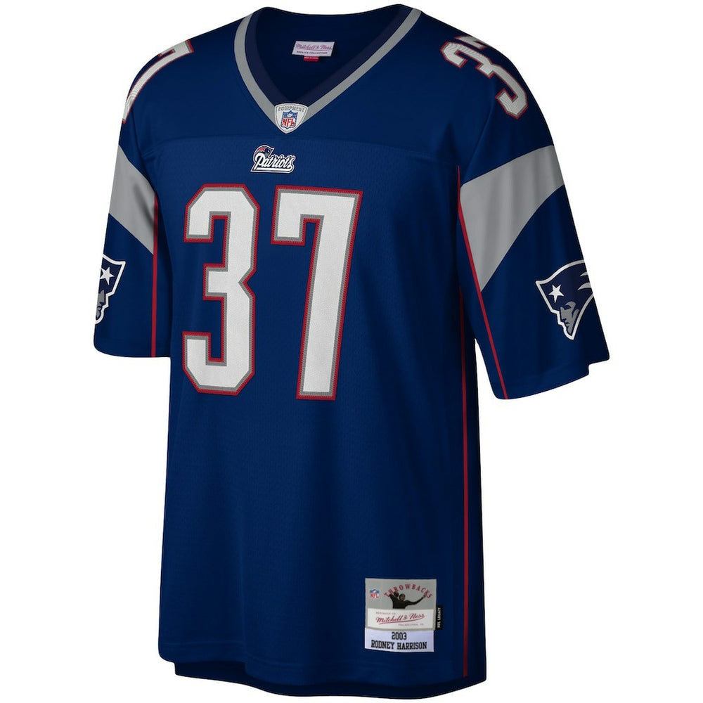 NFL Rodney Harrison New England Patriots Legacy Replica Jersey - Navy sale