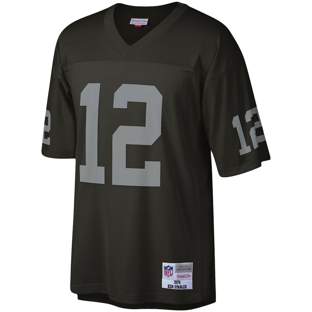 Ken Stabler Las Vegas Raiders Legacy Replica Jersey Black
