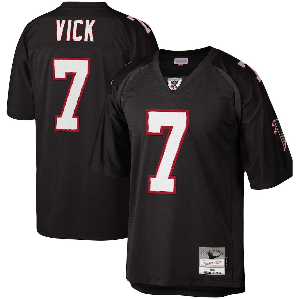 Michael Vick Atlanta Falcons Legacy Replica Jersey Black