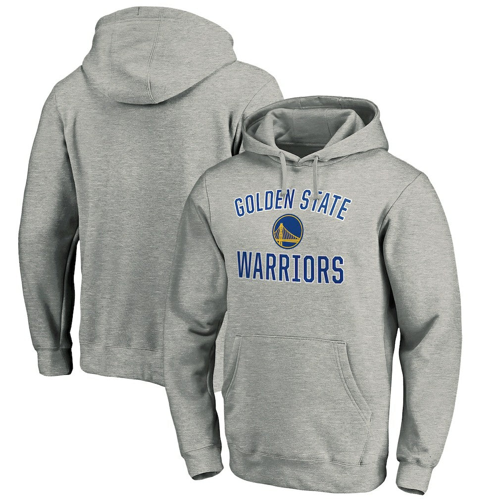 Golden State Warriors Victory Arch Pullover Hoodie Heather Gray