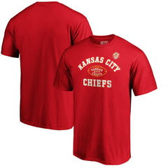 Kansas City Chiefs 60th Season Logo Arc T-Shirt Red