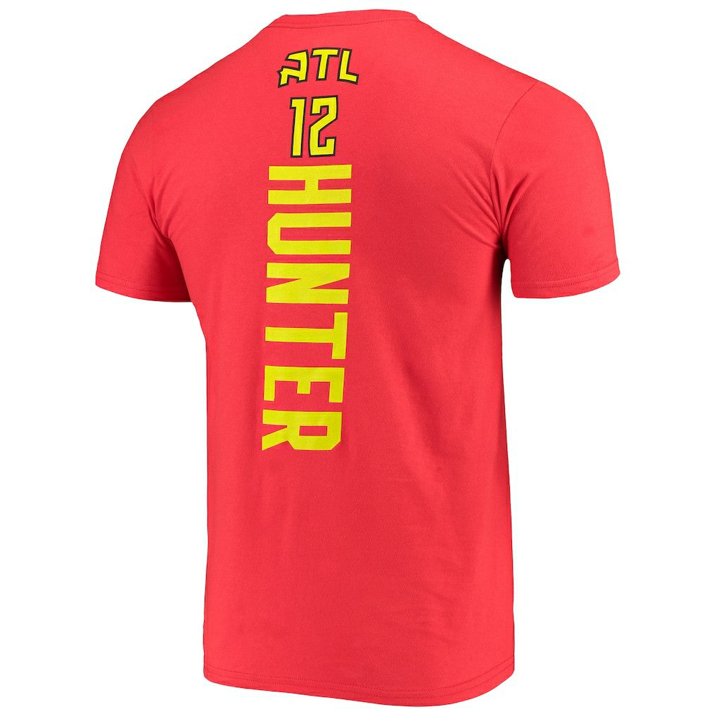 De'Andre Hunter Atlanta Hawks Playmaker Name & Number Logo T-Shirt Red