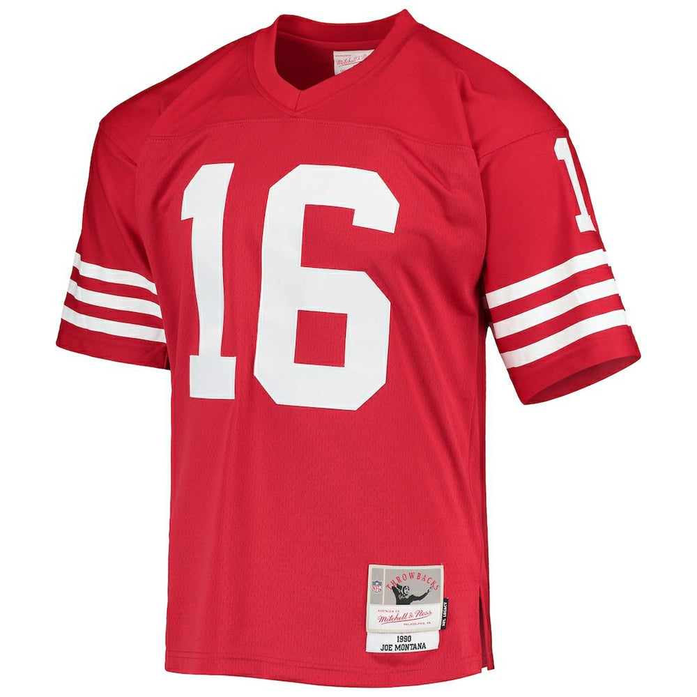 Joe Montana San Francisco 49ers Legacy Replica Jersey Scarlet