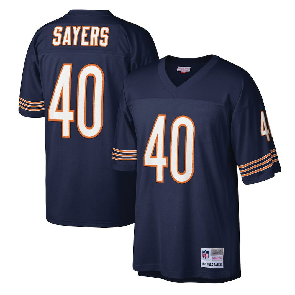 Gale Sayers Chicago Bears Legacy Replica Jersey Navy