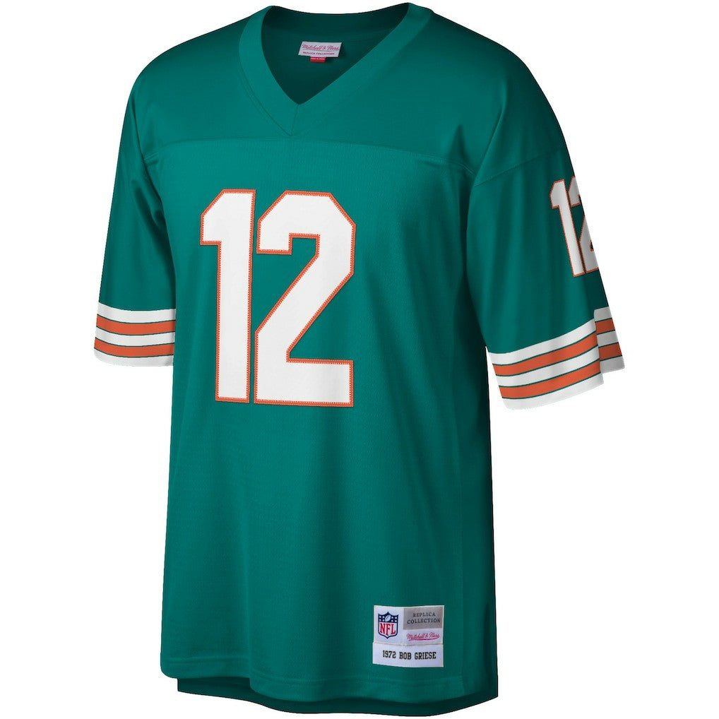 Bob Griese Miami Dolphins Legacy Replica Jersey Aqua