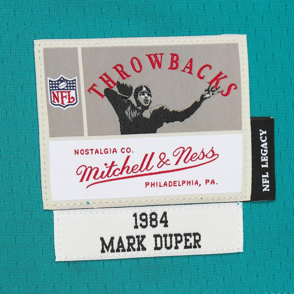 Mark Duper Miami Dolphins Legacy Replica Jersey Aqua