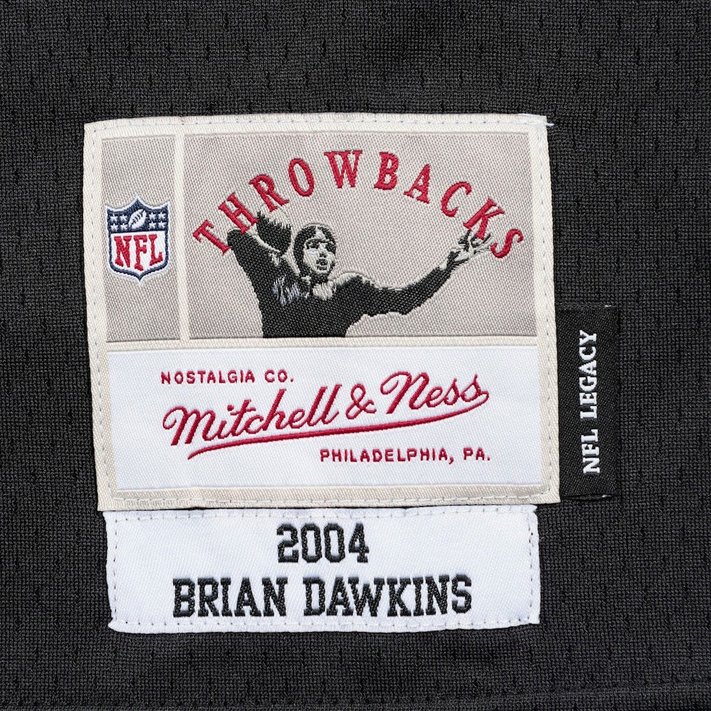 Brian Dawkins Philadelphia Eagles Legacy Replica Jersey Black