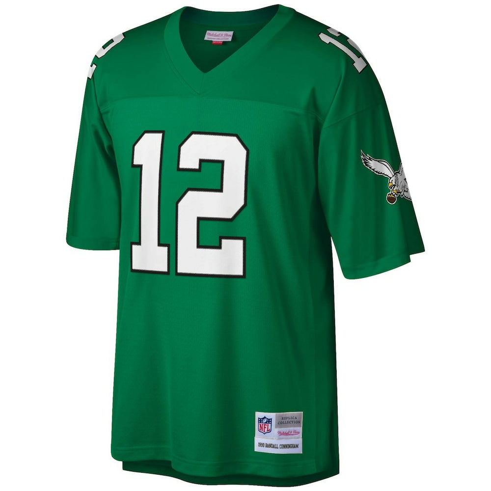 Randall Cunningham Philadelphia Eagles Legacy Replica Jersey Kelly Green