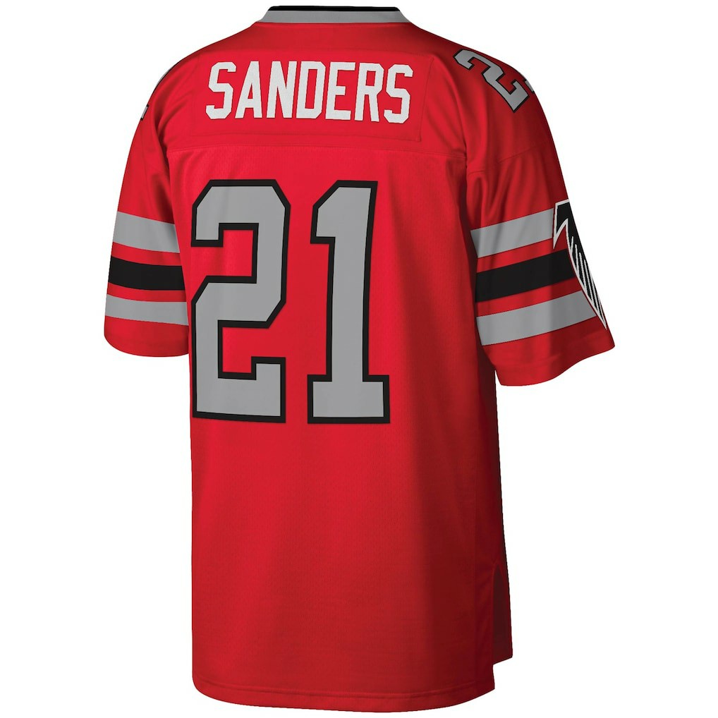 Deion Sanders Atlanta Falcons Legacy Replica Jersey Red
