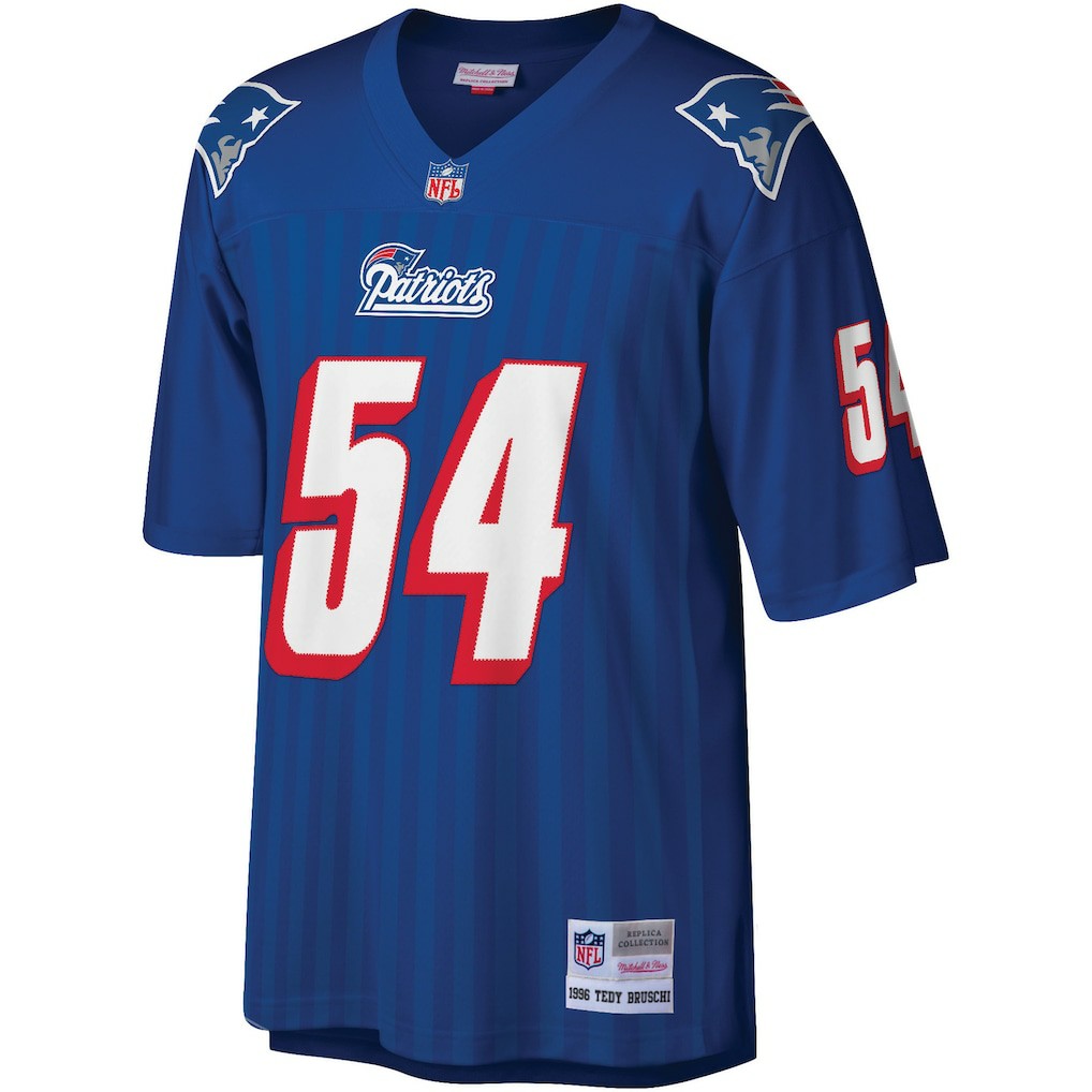 NFL Tedy Bruschi New England Patriots Legacy Replica Jersey - Royal discount