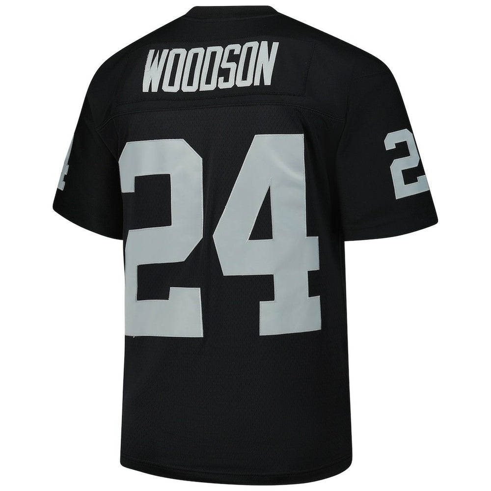 Charles Woodson Las Vegas Raiders Legacy Replica Jersey Black
