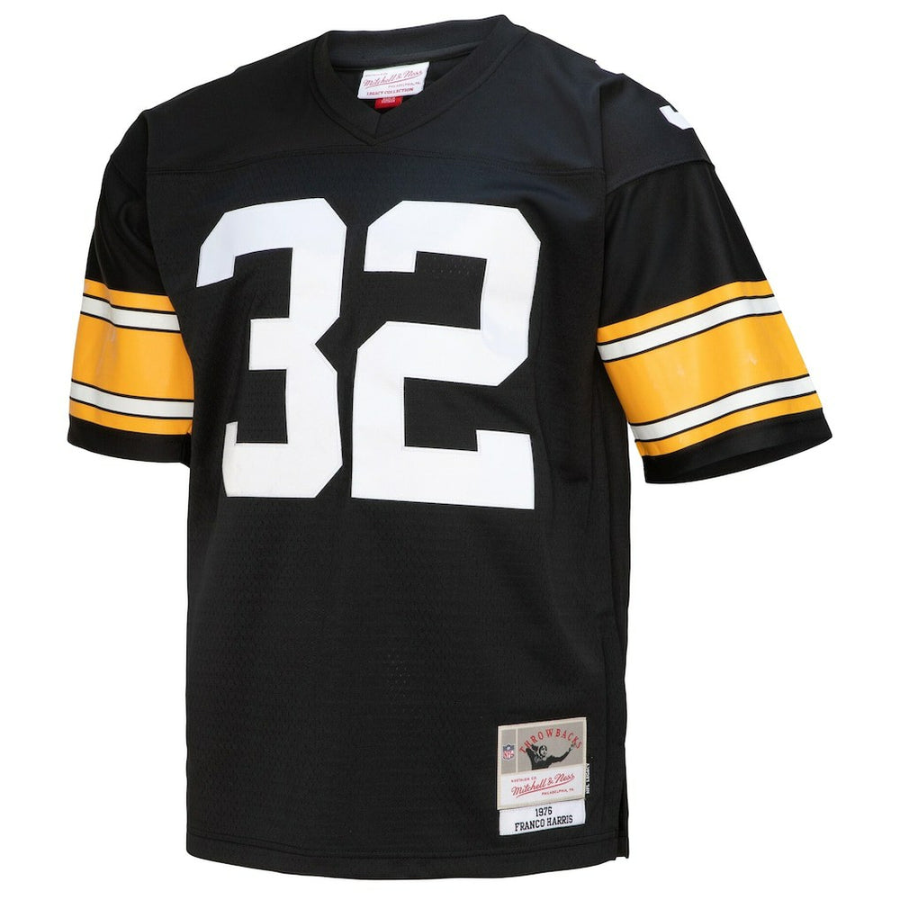 Franco Harris Pittsburgh Steelers Legacy Replica Jersey Black