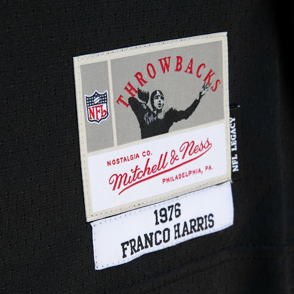 Franco Harris Pittsburgh Steelers Legacy Replica Jersey Black