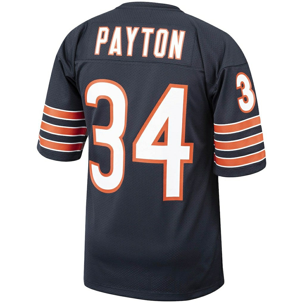Walter Payton Chicago Bears 1985 Authentic Throwback Retired Player Jersey Navy