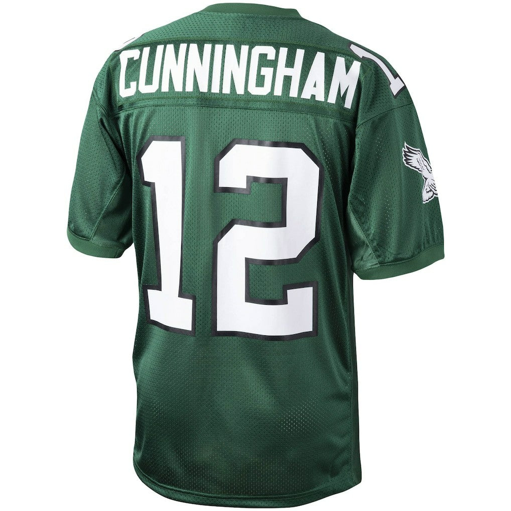 Randall Cunningham Philadelphia Eagles 1992 Authentic Throwback Retired Player Jersey Green