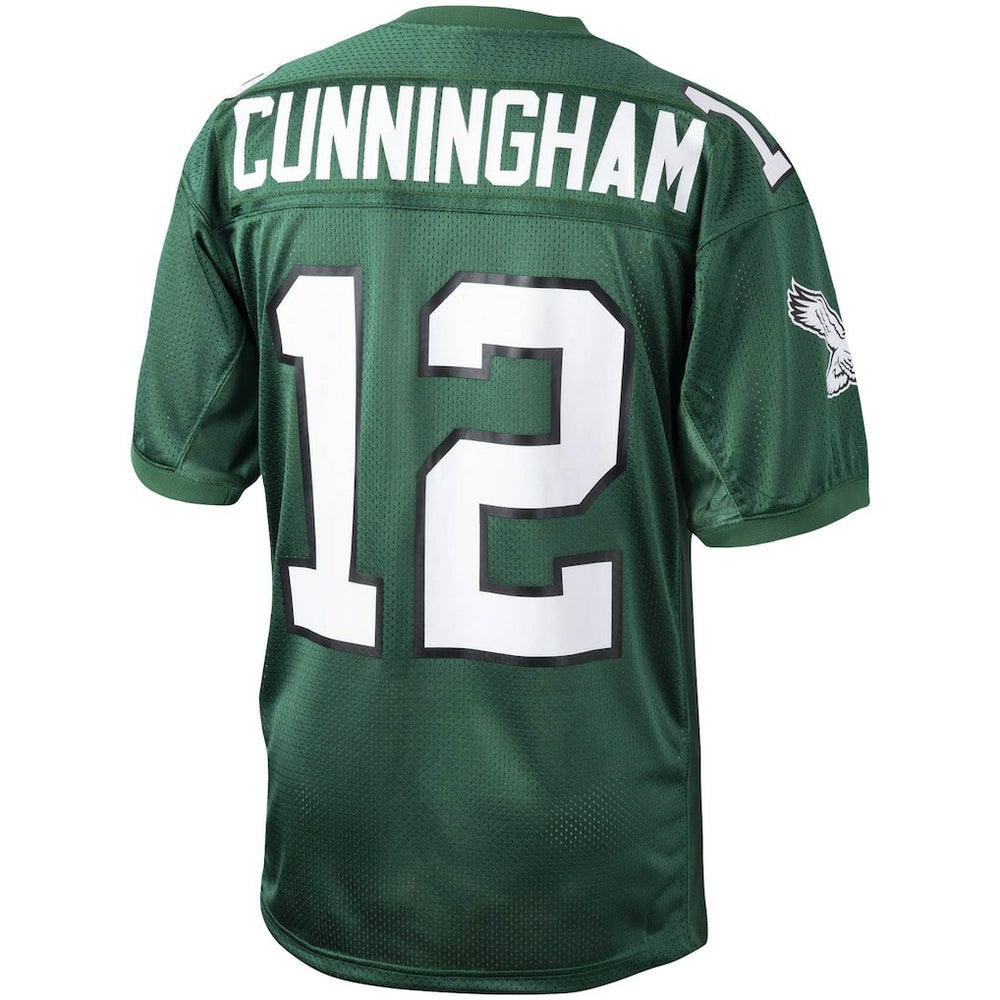 Randall Cunningham Philadelphia Eagles 1992 Authentic Throwback Retired Player Jersey Green