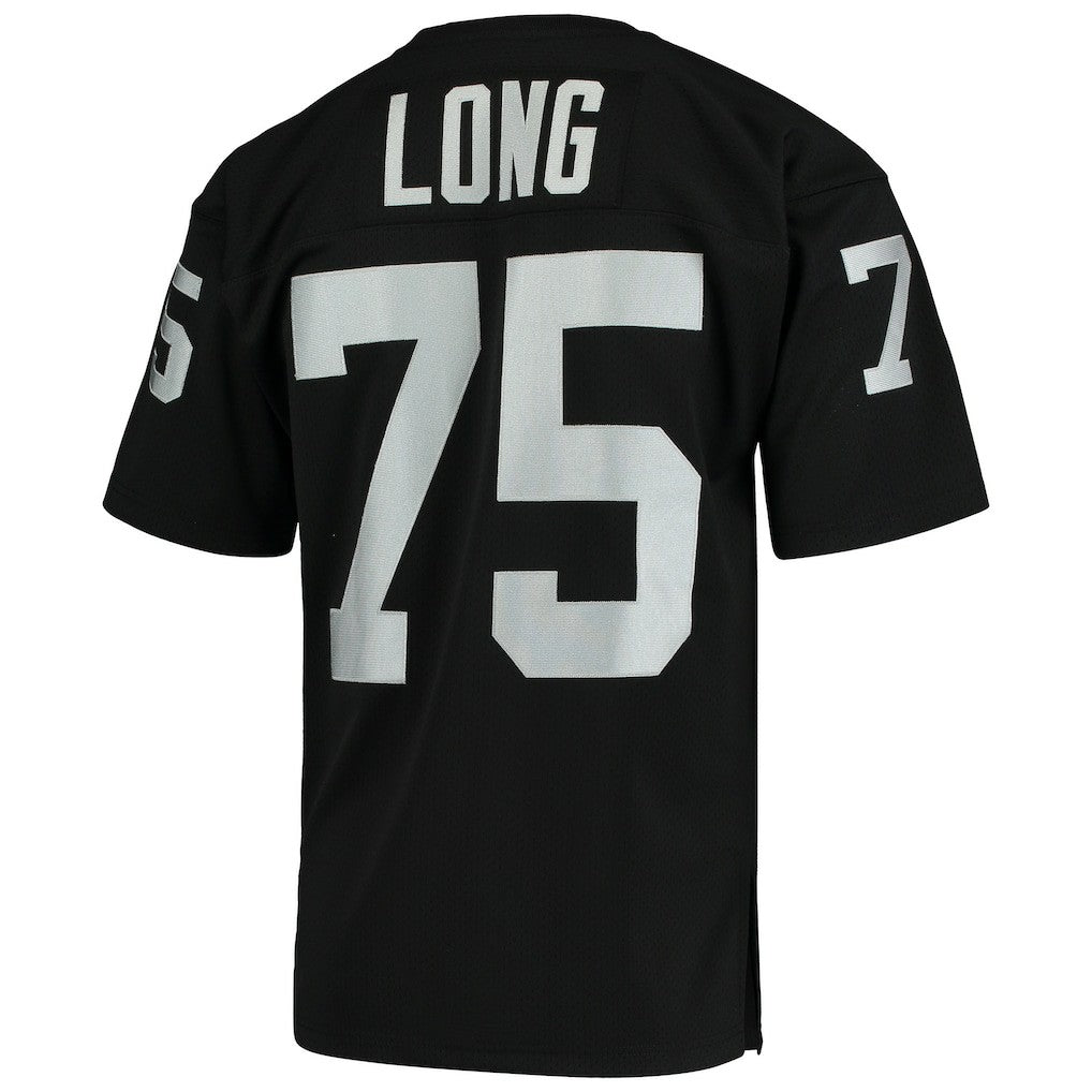 Howie Long Las Vegas Raiders 1983 Authentic Throwback Retired Player Jersey Black