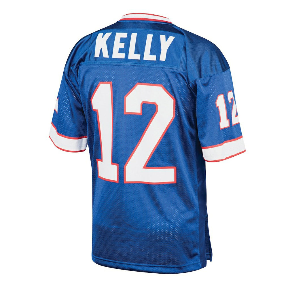Jim Kelly Buffalo Bills 1994 Authentic Throwback Retired Player Jersey Royal