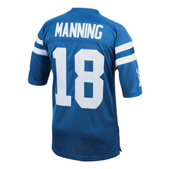 Peyton Manning Indianapolis Colts 1998 Authentic Throwback Retired Player Jersey Royal