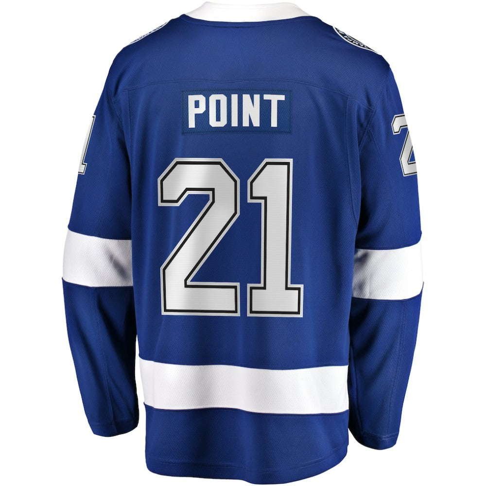 NHL Brayden Point Tampa Bay Lightning Fanatics Breakaway Jersey - Blue