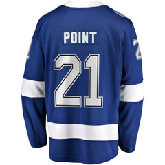 NHL Brayden Point Tampa Bay Lightning Fanatics Breakaway Jersey - Blue