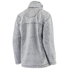 Arizona Cardinals G-III 4Her by Carl Banks Women's Sherpa Quarter-Zip Pullover Jacket Gray